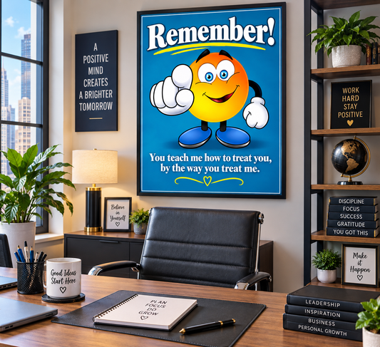 Remember! 18 X 28  Wall Poster
