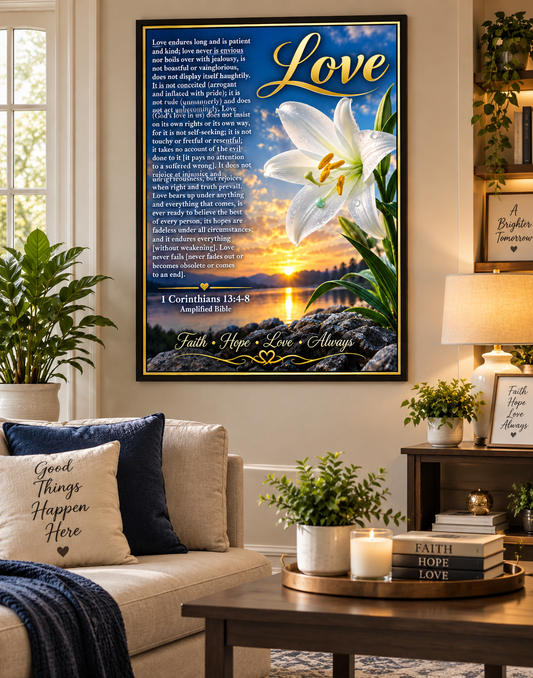 Love 18 x 28 Wall Poster