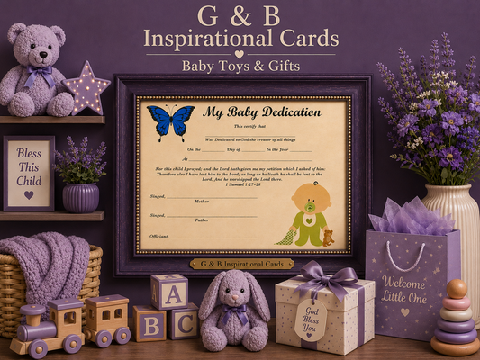 My Baby Dedication  Instant Digital Download #08