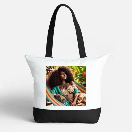 Afro Queen Tote Bag