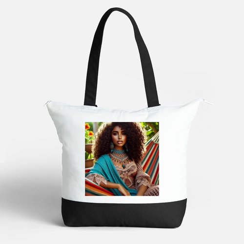 Afro Queen Tote Bag