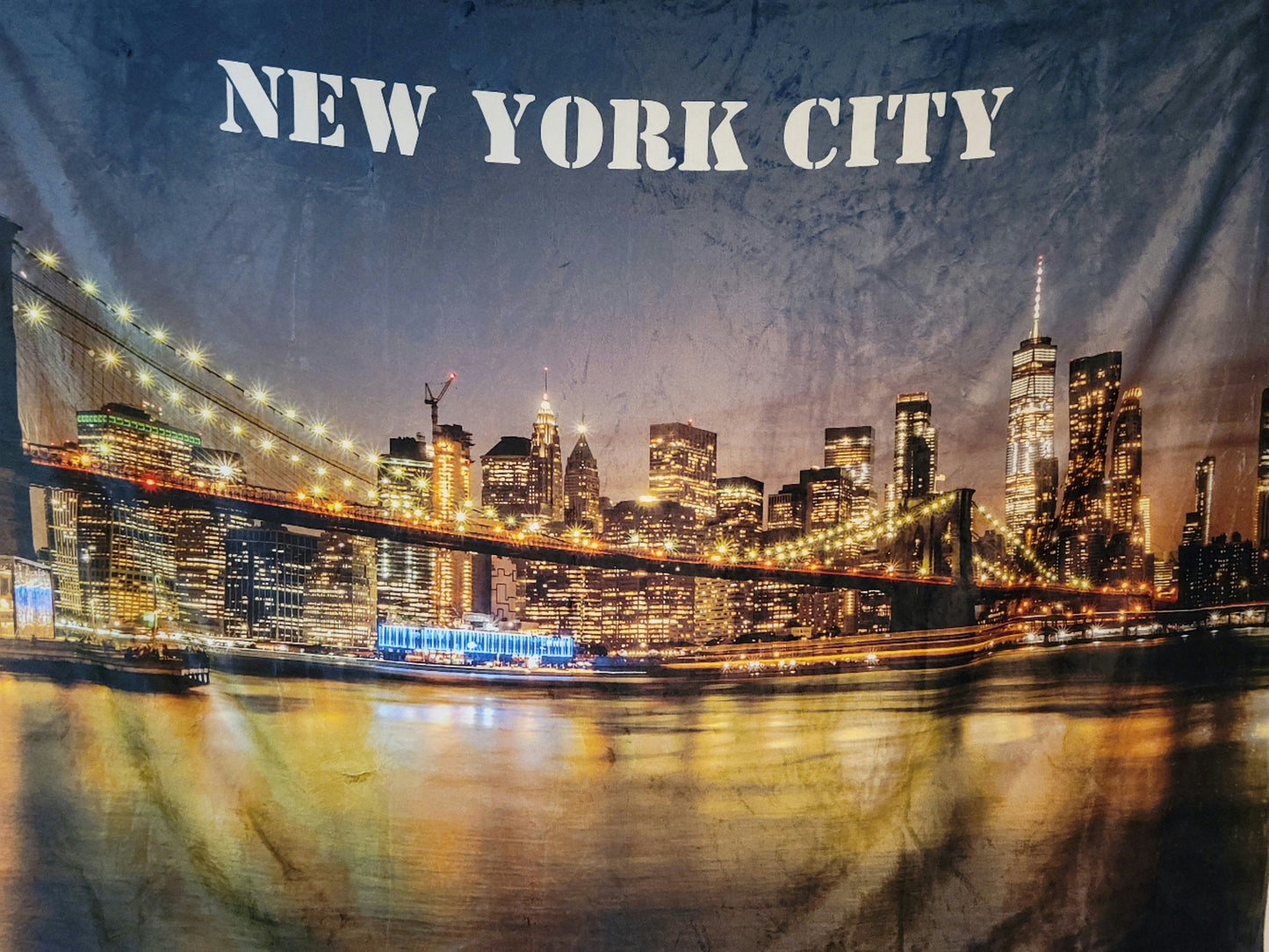 New York City 60 x 80 Fleece Blanket