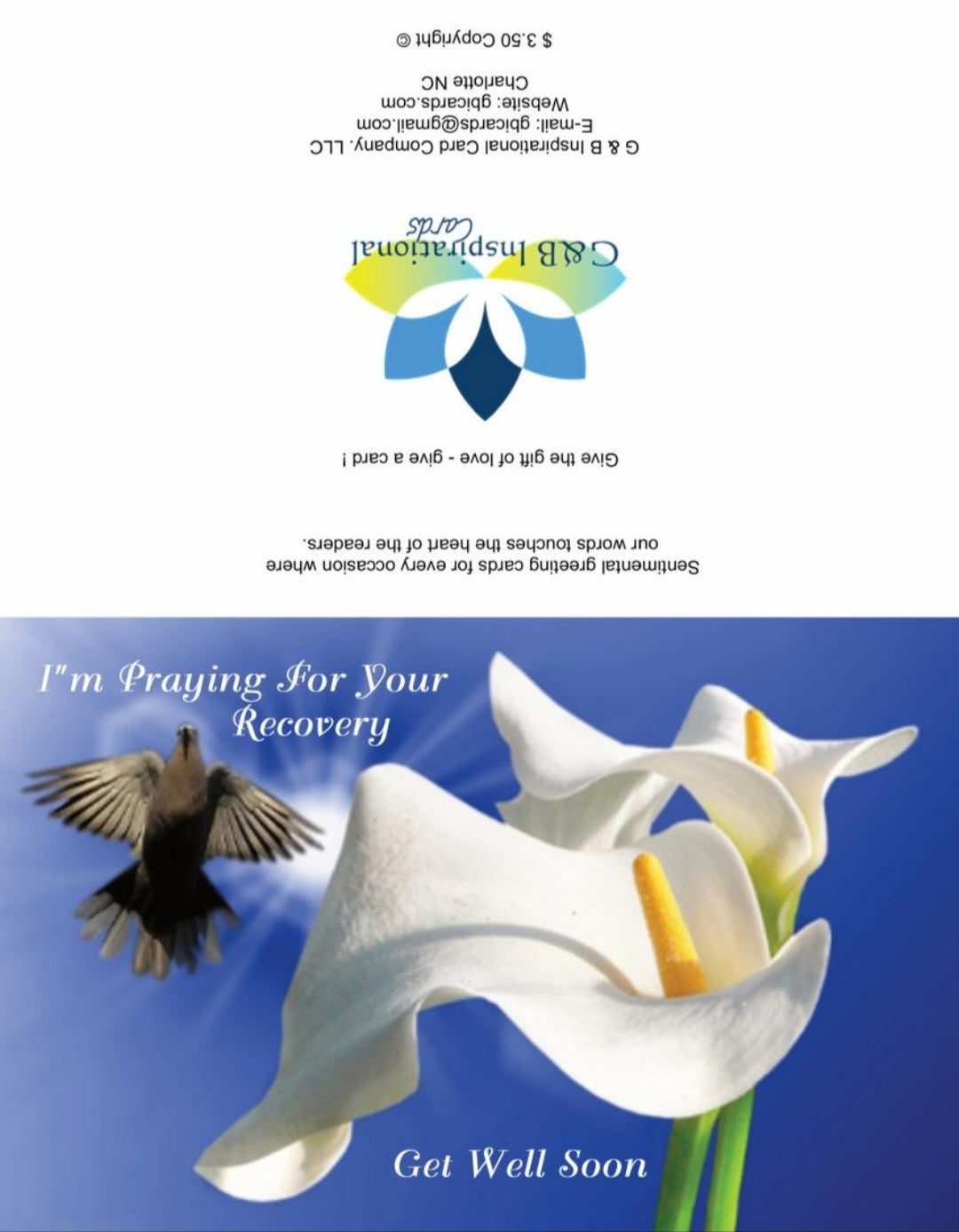 From Your Pastor / I Miss You Cards # 0010