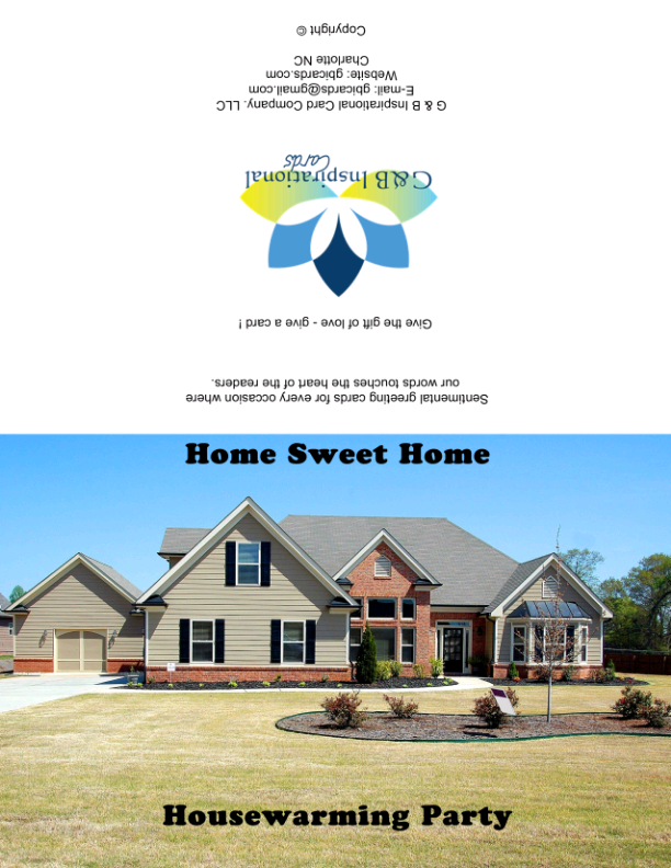 Housewarming Party Invitation Cards #01