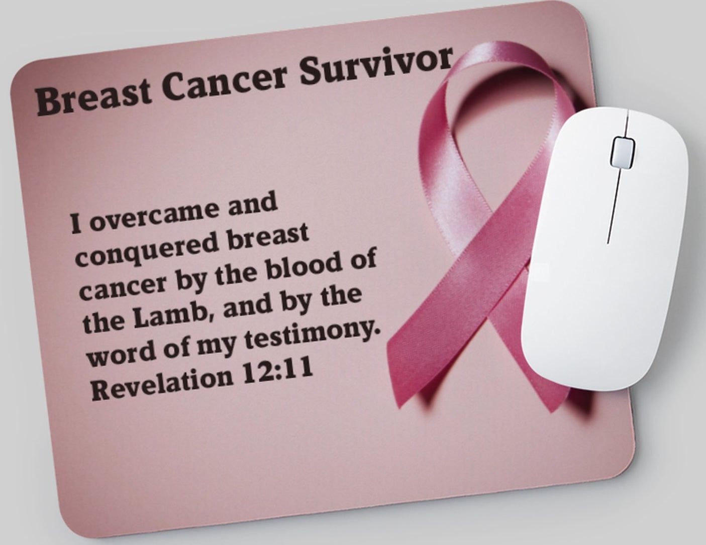 Breast Cancer Survivor Six Piece Gift Set/ Rev 12:11